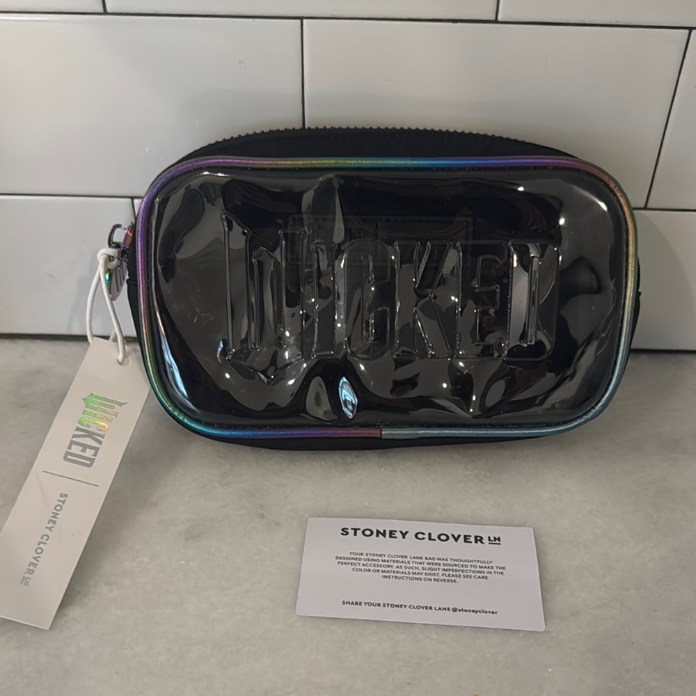 Stoney Clover Black 'Wicked' Pouch